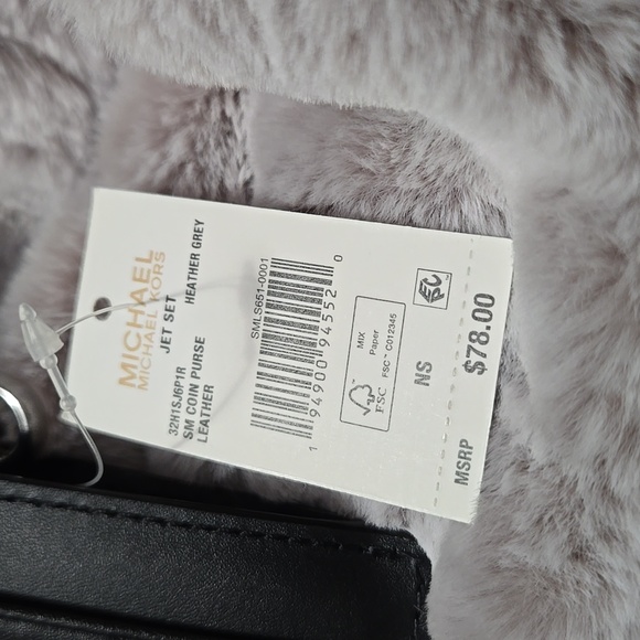 MICHAEL KORS JET SET SMALL LOGO PATENT LEATHER COIN PURSE ✨NWT✨ - Picture 9 of 9